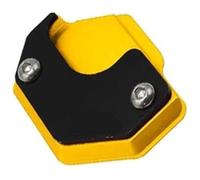 pour Cross Cub pour CC110 2021 2022 Agrandissement Surface Extérieure Extension Béquille Latérale Moto Béquille Pad Plaque Agrandisseur(Or)
