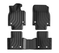 pour Crown 2023 2024 Tapis De Plancher Voiture Cargo Liner Trunk Pad TPE 3D Foot Mat Noir À La Main Gauche(LHD 3P)