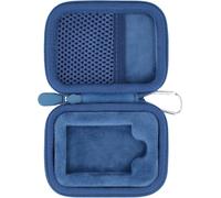 pour Crucial X10/X10 Pro/X9/X9 Pro 1To/2To/4To SSD Portable, Housse de Protection pour Clé USB Crucial, Organisateur de Disques SSD Externes, Bleu (Housse Uniquement)