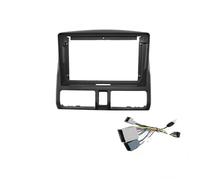 pour CRV 2002-2006 Cadre autoradio 2 DIN 9 Pouces avec Lecteur DVD intégré au Tableau de Bord et façade d'installation KLAUER(Frame Cable)