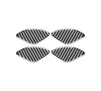 Pour CRV 2007 2008 2009 2010 2011 Poignée Porte Voiture Bol Décoration Couverture Garniture Autocollants Intérieur Fiber Carbone Interior Garniture Cadre