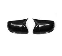 Pour CRV 2017 2018 2019 2020 Rétroviseur Latéral De Voiture Autocollant De Porte Extérieure Capuchon D'aile Garniture Boîtier Motif En Fiber Carbone BLNETU(Carbon fiber pattern)