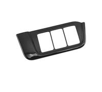 Pour CRV 6e Génération 2023 2024 2025 Pour CR-V Hybrid Car Bouton De Réglage Garniture Autocollants Accessoires FIXCOR(Black)