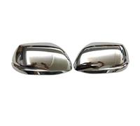 Pour CRV CR-V 2017 2018 2019 2020 2021 Aile De Porte Latérale En ABS Style Fibre De Carbone Garniture De Coque De Rétroviseur FIXCOR(Bright silver A)