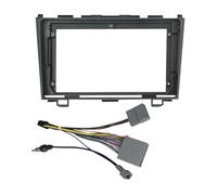 Pour CRV CR-V 3 RE 2006 2007 2008 2009-2012 Fascia Stéréo Montage Sur Panneau Garniture Câble 9 Pouces Autoradio Face Frame Cadre façade stéréo