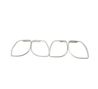 Pour CRV Pour CR-V 2012-2016 Garniture Panneau Commande Lève-vitre Porte Intérieure En Acier Inoxydable 4 Pièces Intérieur Accessoires Auto(Car Door Speaker)