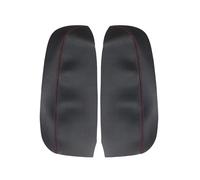 pour CRV RM1 RM3 RM4 2012-2016 Garniture de Couverture d'accoudoir de Panneau de Porte intérieure de Voiture en Cuir Microfibre,Voiture Garniture,Red-2pcs