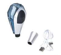 pour crystal LED Shift Knob Touch Activated Auto Light pour | Touch activated light, auto off after 30s, no switch needed, pour crystal acrylic look, interior upgrade
