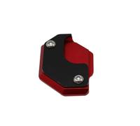 Pour Cub CC110 CC 110 cc110 2021 2022 Extension de béquille moto pied latérale agrandisseur plaque Support Extension Pad(Red)