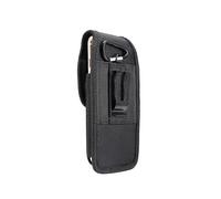 DFV mobile - Étui ceinture 2 positions en nylon Oxford avec clip métallique compatible avec Cubot KingKong Mini 4 (2025) - Noir