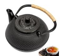 Pour cuisinière à gaz - Intérieur émaillé pour préparer des infusions et de l'eau chaude, pour la cuisine en fer - Utilisation en camping et plaques à induction