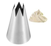 pour cupcakes - Douilles de glaçage en acier inoxydable, métal argenté de qualité 304, pointe de passepoil pour décoration de gâteaux de Noël, outil de cuisson domestique | Accessoire de Pâtis