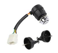 Pour cylindre de serrure d'allumage pour motoculteur diesel 178F/186F avec interrupteur à clé pour démarreur électrique générateur de configuration montée sur panneau de commande
