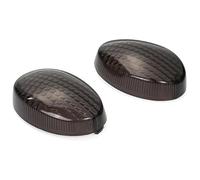 pour D&Tracker 125 150 250 pour Ninja 250R Moto Clignotants Signaux Lumineux Clignotant Avant Arrière Lampe De Tournage Clignotants Lumières(Light Lens Smoke)