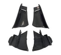 pour D&ucati pour Pan&igale V4 V4S V4R 2018-2022 Moto Avant Spoiler Aile Fixe Aile Carénage Aérodynamique Winglet Spoiler Aileron Latéral De Moto Carénage(Carbon p)