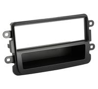 Pour Dacia Duster 2 Cadre De Montage Radio 1-DIN Mat Noir