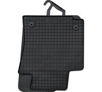 pour Dacia Duster 4x2 à partir de 03/2010-12/2013 Tapis en caoutchouc PETEX ajustés, 4 pièces, noir Tapis tous temps Tapis en caoutchouc