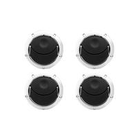 Pour Dacia Pour Duster 2010 2011 2012 2013 2014 2015 2016-2017 Grille Climatisation Grille De Ventilation 8200464605 8200212480 calandre avant voiture(4pcs Sliver)