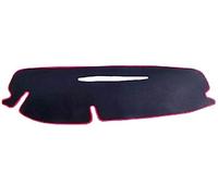 pour Dacia pour Duster 2011 Dashmat Pare-Soleil Pad Couverture Tapis Dash Mat Coussin De Voiture Tableau De Bord Couverture Capet Cape(Red)