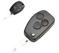 pour Dacia pour Modus pour Logan pour Clio pour Espace boîtier d'alarme de Voiture 2 Boutons Coque de istance Housse Fob(3 Button VAC102)