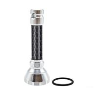 Pour Daiwa Fuego Exceler Caldia Prorex Certate Moulinet en fibre de carbone Barre d'équilibre avec anneau en caoutchouc Rouge, argent, gris, violet, noir, or, 49 mm de long, léger et résistant à