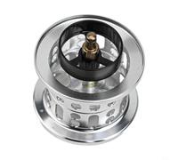 Pour DAIWA pour Alphas 21 22 SV TW Baitcaster Bobines avec Frein Fixe et Compatibilité de Diamètre Intérieur de 24 mm (Roulements Complets Argent)