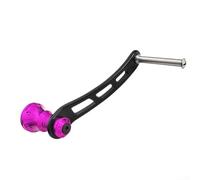 Pour Daiwa Tatula Fuego Exist Caldia Prorex Certate Moulinet en métal Poignée de bras à bascule 70 mm Empattement en alliage d'aluminium aéronautique Noir Or Rouge Violet Argent Rose Gris Pièce de