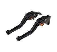 Pour Daytona 660 Pour Daytona660 Pour Daytona-660 2024-moto Leviers Embrayage Frein Courts Ensemble De Poignées Réglables Kit Levier Embrayage Levier Frein Moto(A-Black with Orange)