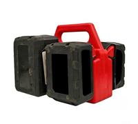 Pour DCB18518V DCB20820V DCB60920V 14.4V BAT614 18V BAT618 pour rack de stockage de batterie avec cadre en ABS pour un placement vertical ou horizontal sécurisé (MWQ)