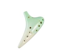 Pour Débutants ocarina Ocarina 12 Trous AC Tune Instrument De Performance Professionnel Pour Débutant Dédié Alto(The mountains are green)