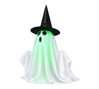 pour déco Halloween Animée 32cm Activation Son et Toucher pour | Activation pour voix et toucher, piles pour aaa requises, mouvement spontané, ambiance interactive, pour facile à installer