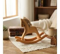 pour déco pour cheval à pour bascule pour Chambre et Entrée(1) | Sculpté à la main, style méditerranéen, détails complexes, , finition soignée