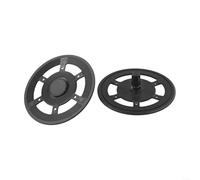 Pour Deebot X2 pour X2 pour Combo Mop Support de Serpillière Adaptateur de Montage en Plastique Noir Aspirateur Robot Aspirateur pour Pièces de Rechange Accessoire de Remplacement Lot de 2