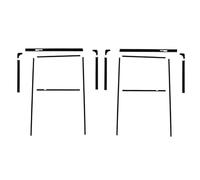 Pour Defender 2007-2016 MTC8472 MUC4072 BFG710040 Glissière Porte Arrière Avec Bouton-poussoir, Entretoise En Plastique Et Joint De Vitre 5 Mm Joint D'Étanchéité Garniture Fenêtre