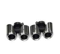 Pour Defender 90 110 2020-2022 Rear Exhaust Tail Pipe Round Stainless Steel Outlet Muffler Tip Embout D'éChappement Voiture(Styles D)