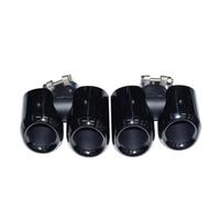 Pour Defender 90 110 2020-2022 Rear Exhaust Tail Pipe Round Stainless Steel Outlet Muffler Tip Embout D'éChappement Voiture(Styles F)