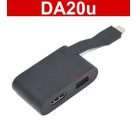 Pour Dell DA20u USB-C à USB-A/adaptateur HDMI V1J4H 0V1J4H convertisseur 5V-3A pièces d'ordinateur portable