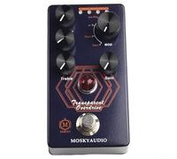 Pour déverrouiller de nouvelles possibilités sonores de guitare avec la pédale d'overdrive transparente Mosky
