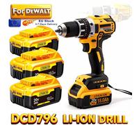 Pour DeWALT batterie d'origine 20V 18.0Ah MAX FlexVolt pour DCB606 DCB205 DCB206 DCB209 DCB182 outil électrique avec chargeur 3 vendu 2PCS 18.0Ah Charger