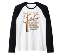 pour Dieu, Tout est Possible Matthieu 19:26 Manche Raglan