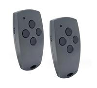 Pour Digital 302 304, Ouvre-Porte de Garage 868 MHz, Télécommande D'Ouverture de Porte de Garage, Lot de 2 (Sans Support) gris