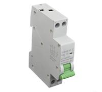 Pour disjoncteur de fuite 1P+N pour RCBO 6KA 18 mm avec sensibilité de 10 mA Protection contre les surintensités Convient pour la sécurité des circuits électriques (32 A)
