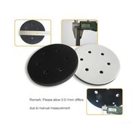 Pour disque de ponçage, solution en mousse souple avec design à six trous