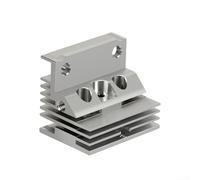 Pour dissipateur thermique K1 Max en aluminium, composant de refroidissement pour bloc chauffant K1C pour améliorer la gestion de la chaleur