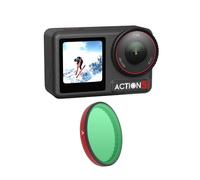 pour DJI ACTION5 Pro /4/3 Filtre, CPL Réglable ND8-64 Filtres de Protection d'Objectif ACTION4 ND8/PL/MCUV Lentilles Polarisantes Accessoires pour Caméra d'action (CPL)