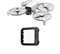 pour DJI Flip Kit de Filtres CPL, Filtre Polarisant ND8-64, Filtre Réducteur de Lumière, Protection d'Objectif, Accessoires pour Drone Flip, Film 1/4. (Mist 1/4)