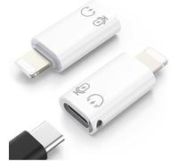 Pour Dji Mic Mini Adaptateur Usb C Vers Lightning, Adaptateur Lightning Vers Usb C Pour Iphone 14/13/12/11/Récepteur Microphone Sa