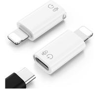 Pour Dji Mic Mini Adaptateur Usb C Vers Lightning, Adaptateur Lightning Vers Usb C Pour Iphone 14/13/12/11/Récepteur Microphone Sa