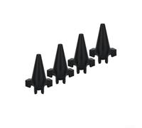 Pour DJI Neo 2 Train d'atterrissage avec quatre pieds ABS conçus pour une fixation sûre et une longévité fonctionnelle (noir)