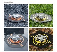 Pour DJI NEO Compatible 35cm Pad d'atterrissage pliable double face design cuir
